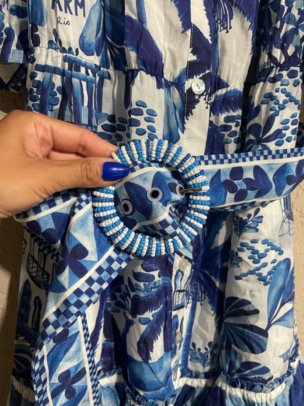 Farm Rio | NWT! Sweet Rio Mini Dress Size: Medium - Picture 9 of 10